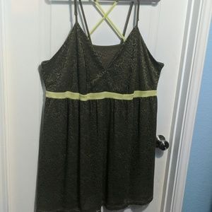 Lane Bryant/Cacique  Green nightie